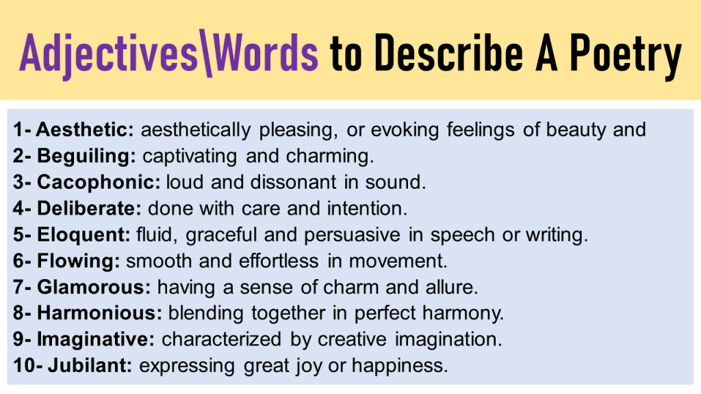 adjectives-for-poetry-words-to-describe-poetry-describingword-com