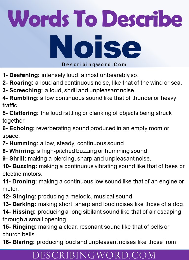 adjectives-for-noise-words-to-describe-noise-describingword-com