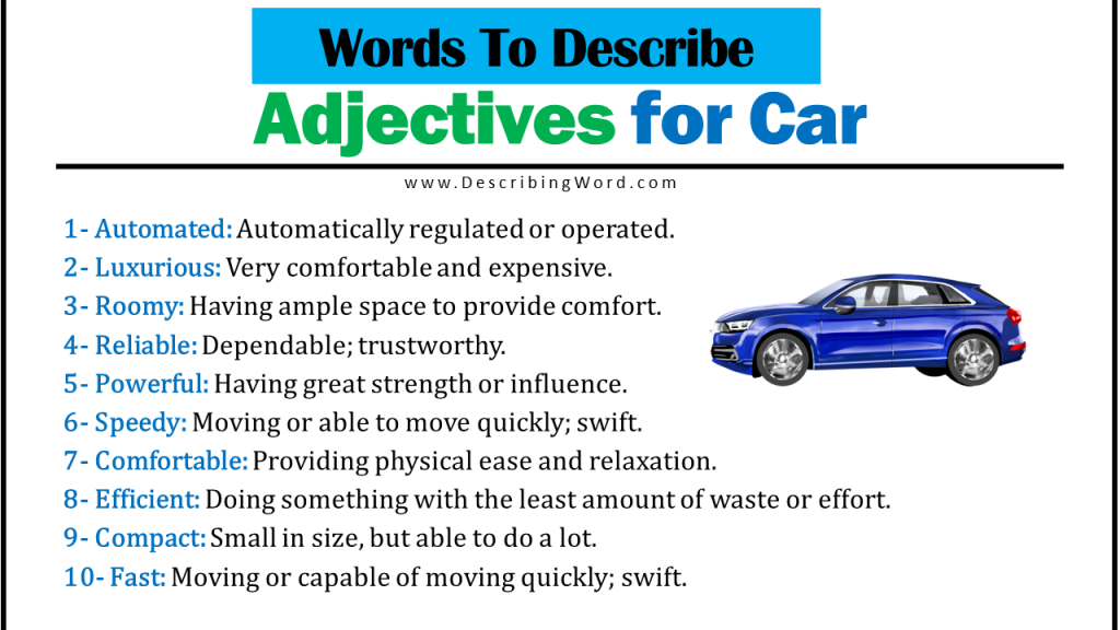 adjectives-for-car-words-to-describe-car-describingword-com