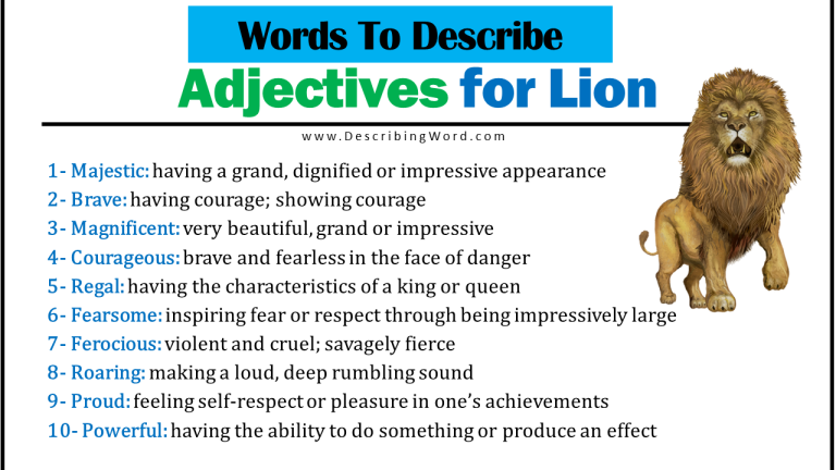 adjectives-for-lion-words-to-describe-lion-describingword-com