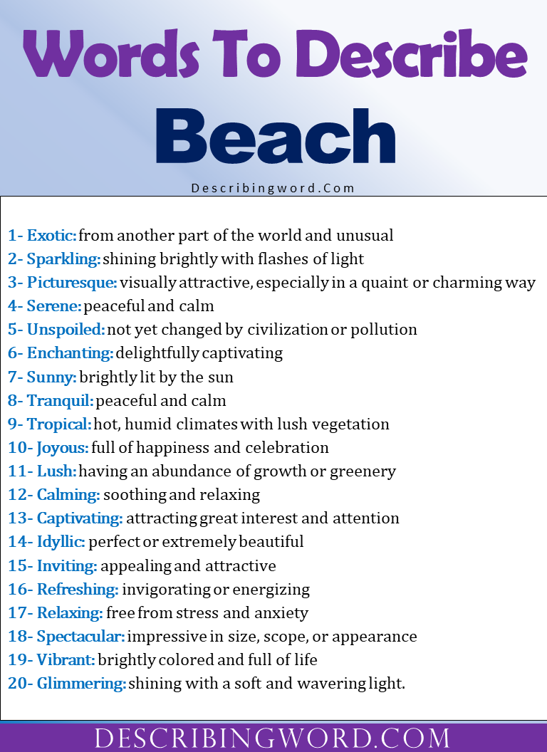 adjectives-for-beach-words-to-describe-beach-describingword-com