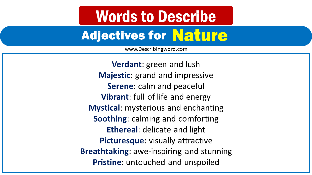 Words To Describe Archives Page 5 Of 16 DescribingWord Com