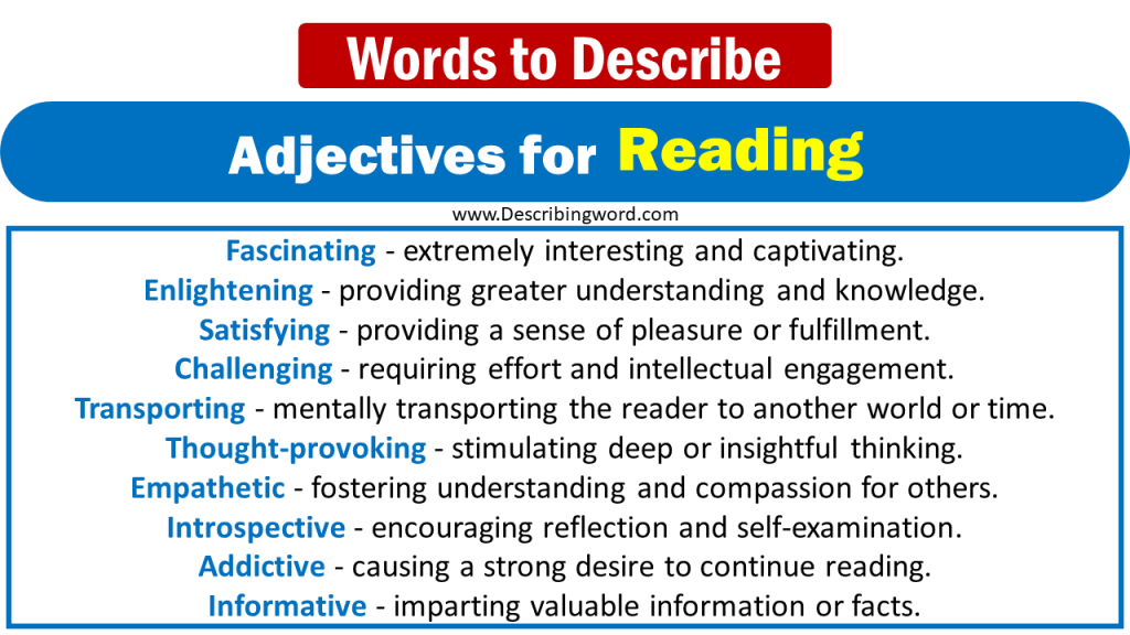 140-best-adjectives-for-reading-words-to-describe-reading-describingword-com