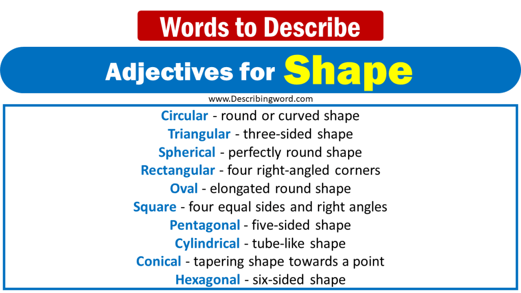 150-best-adjectives-for-shape-words-to-describe-shape-describingword-com