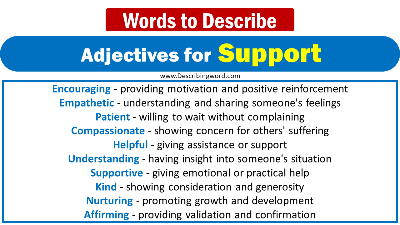 140-best-adjectives-for-support-words-to-describe-support-describingword-com