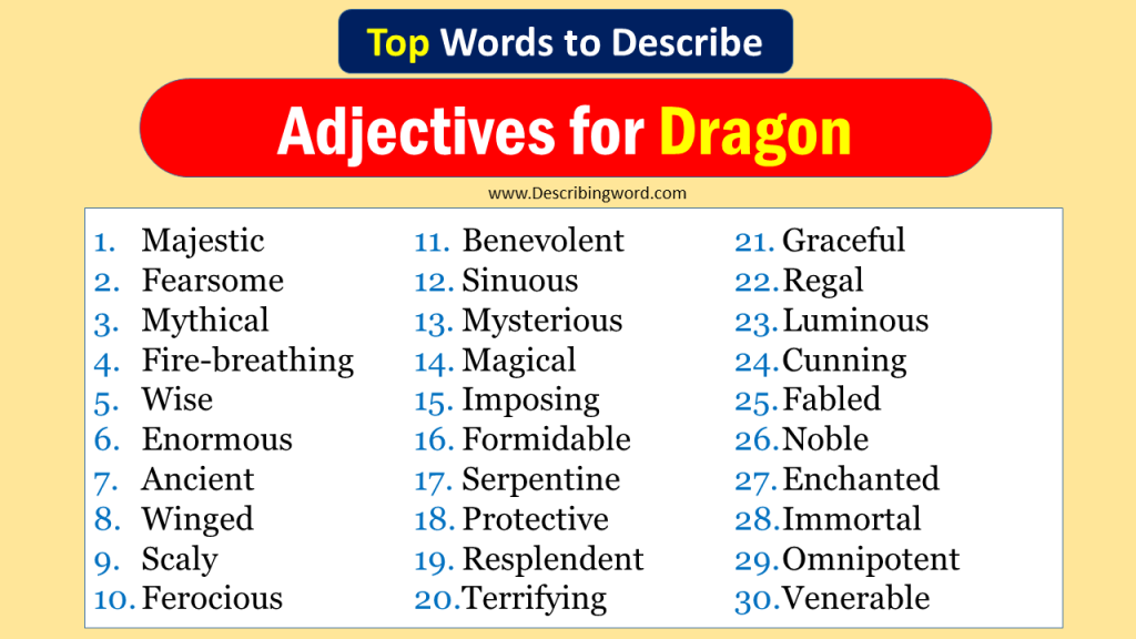 top-30-adjectives-for-dragon-negative-positive-words