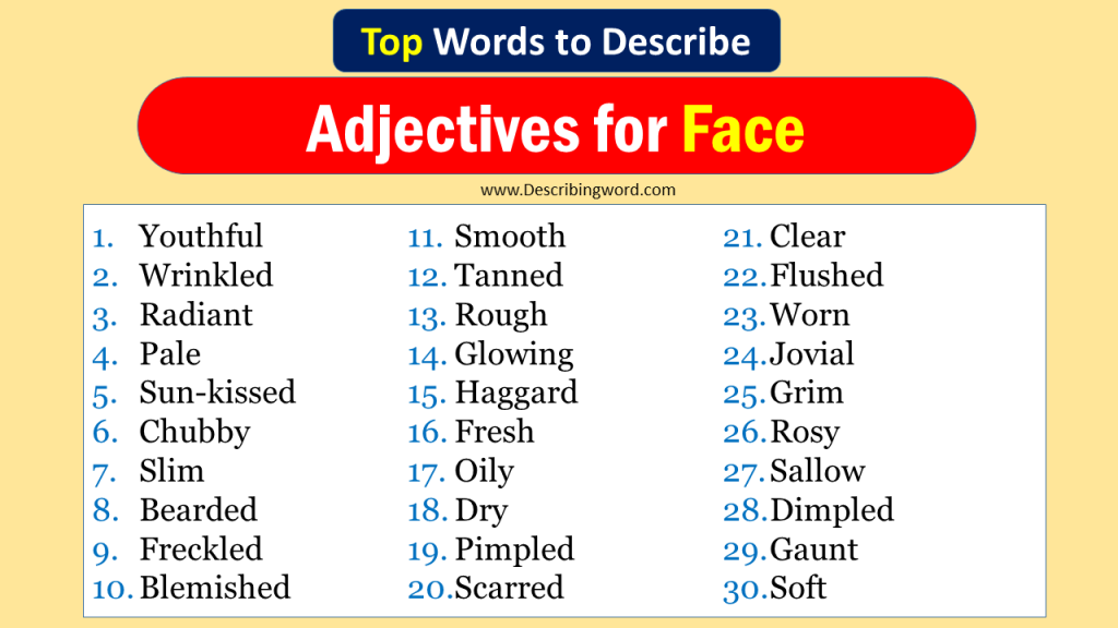 top-30-adjectives-for-face-negative-positive-words-describingword-com