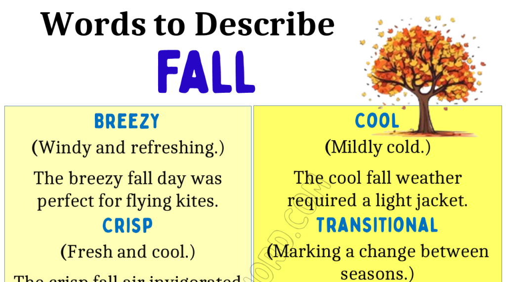 top-30-adjectives-for-fall-negative-positive-words-describingword-com