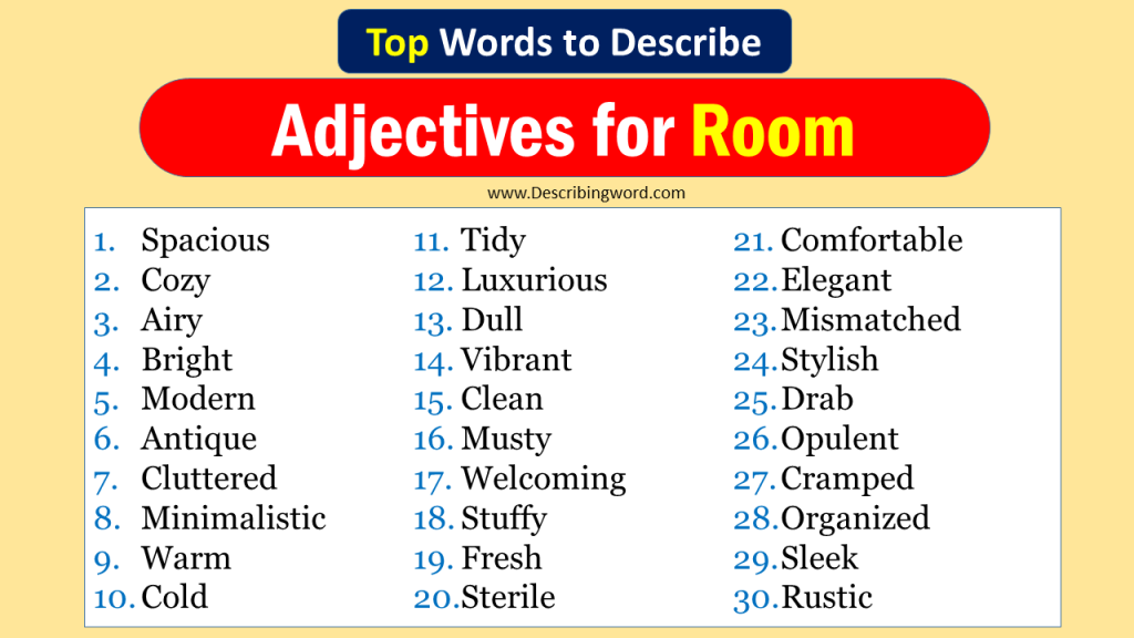 top-30-adjectives-for-room-negative-positive-words-describingword-com