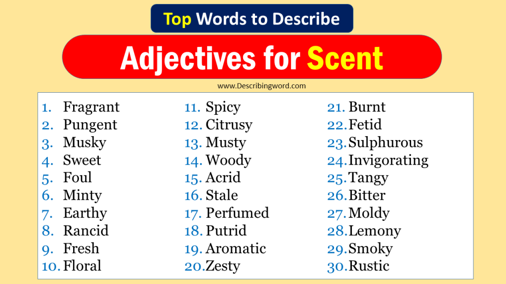 top-30-adjectives-for-scent-smell-negative-positive-words