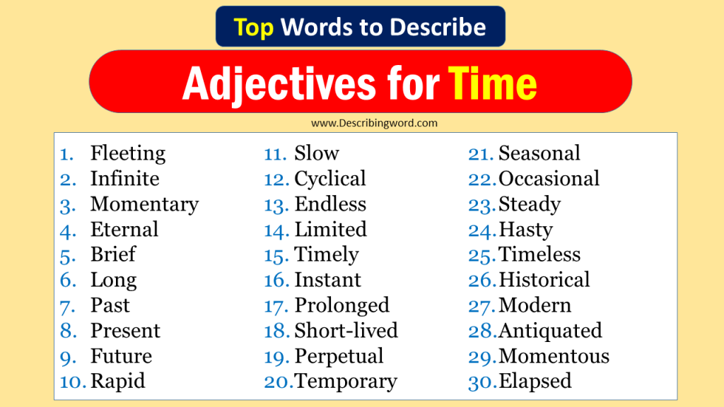 top-30-adjectives-for-time-negative-positive-words-describingword-com